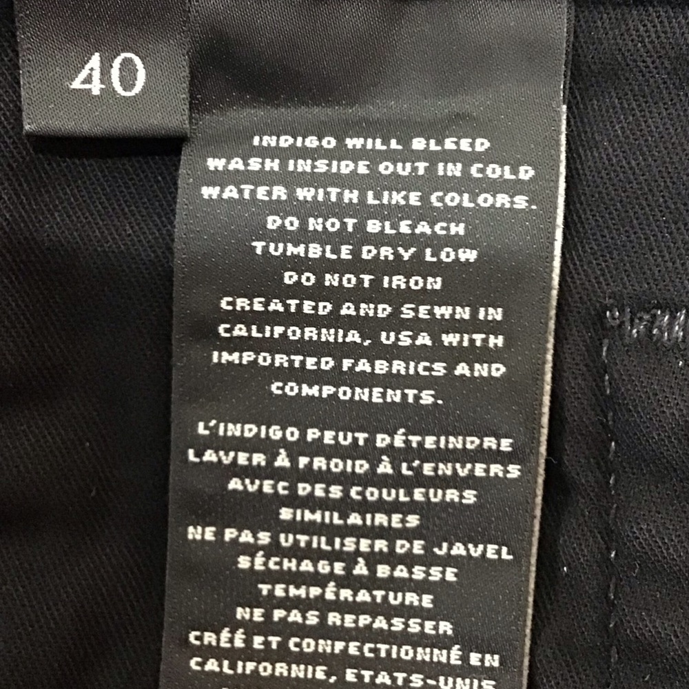 J Brand Premium Stretch Twill Black Eli Short Relaxed Fit - Picture 9 of 10